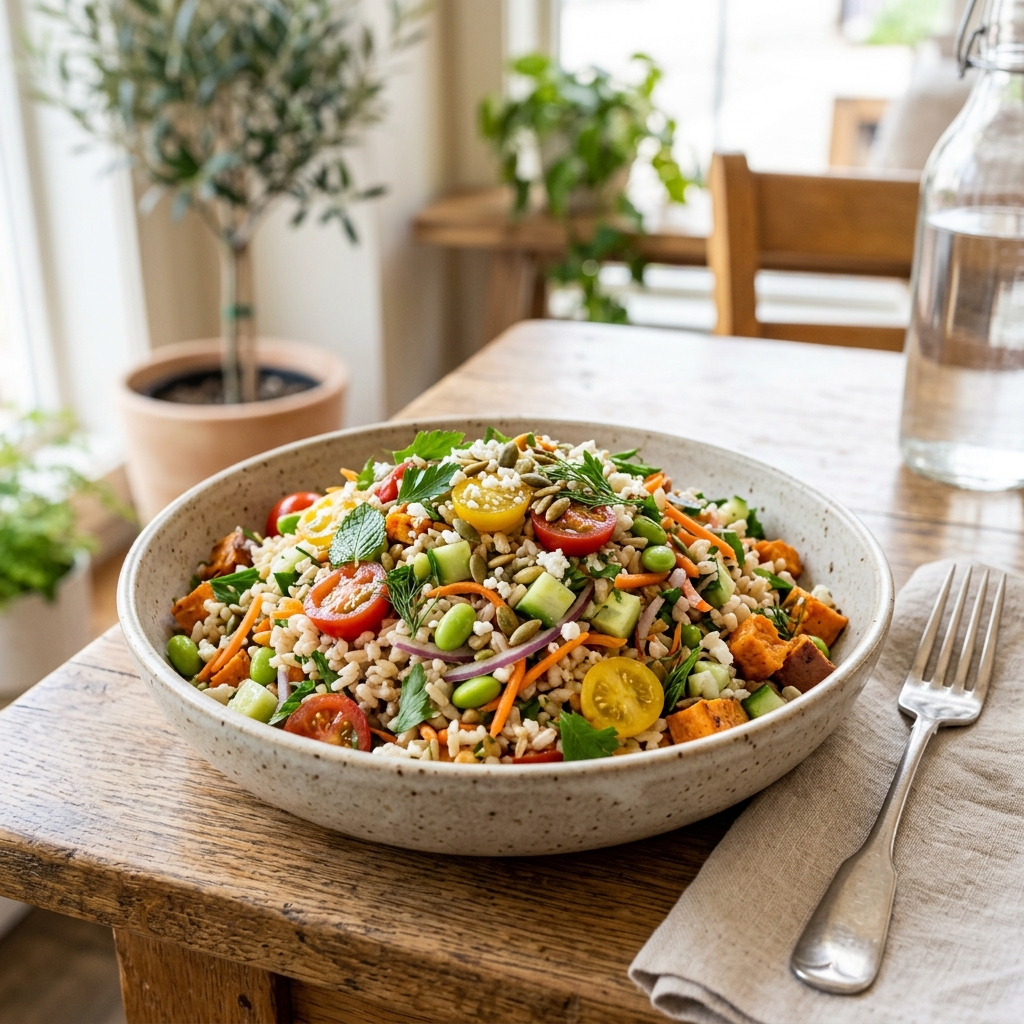 Mediterranean Brown Rice